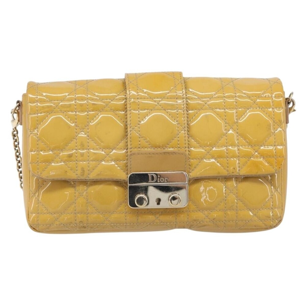 Christian Dior New Lock Cannage Quilt Patent Mini